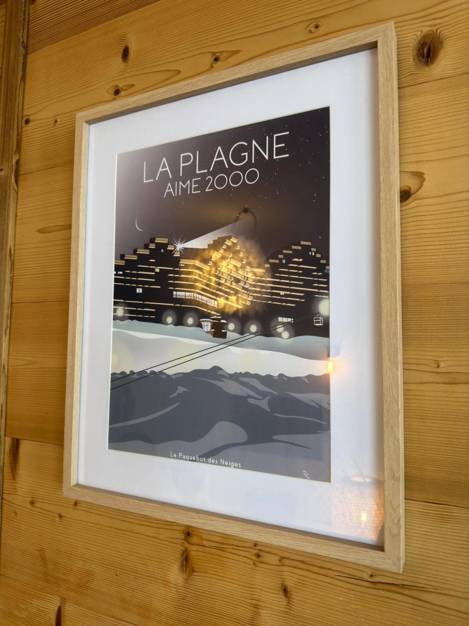 Paquebot Des Neiges - Appartement 4 Personnes - Vue Mont Blanc La Plagne Exteriör bild