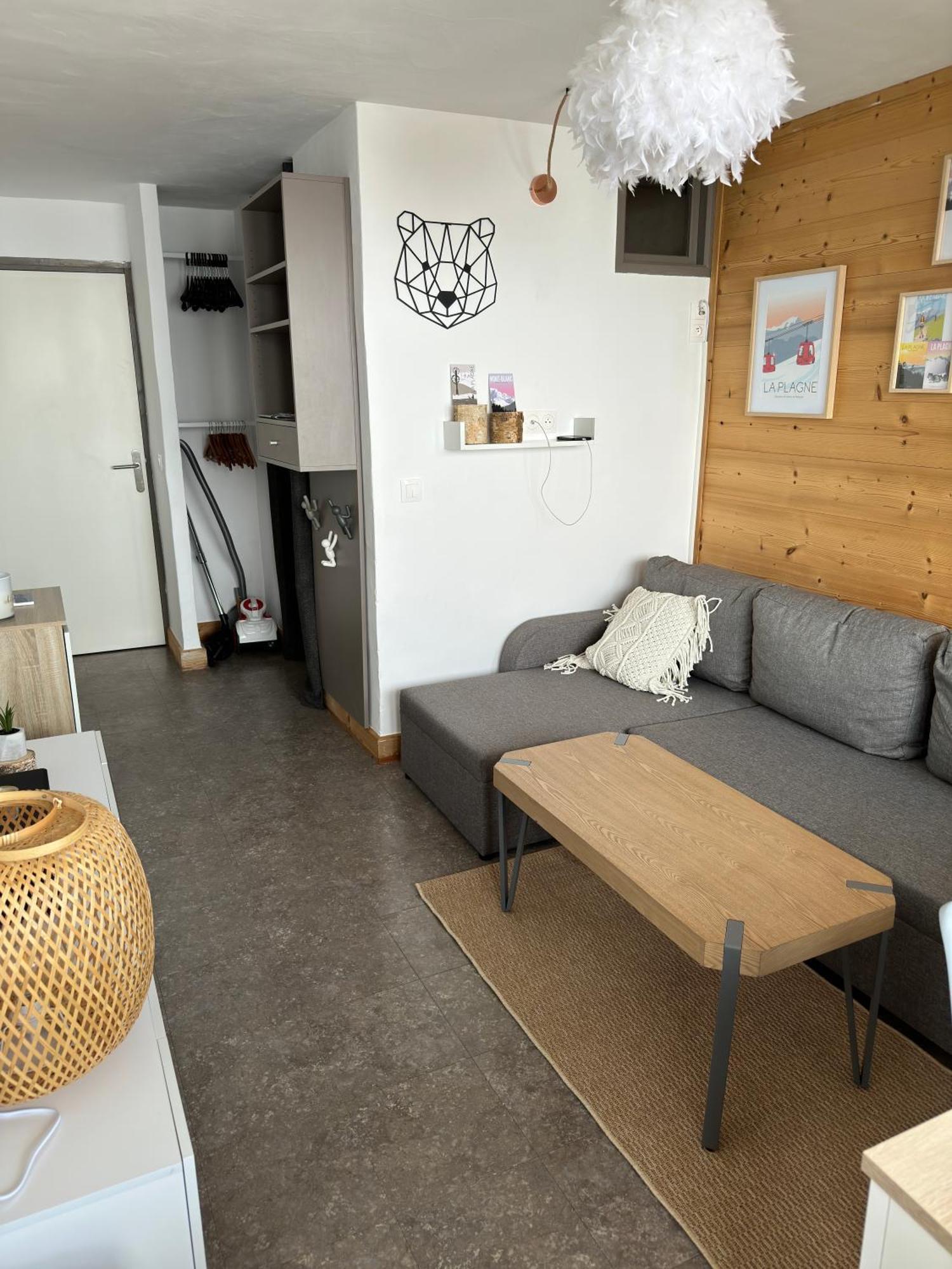 Paquebot Des Neiges - Appartement 4 Personnes - Vue Mont Blanc La Plagne Exteriör bild
