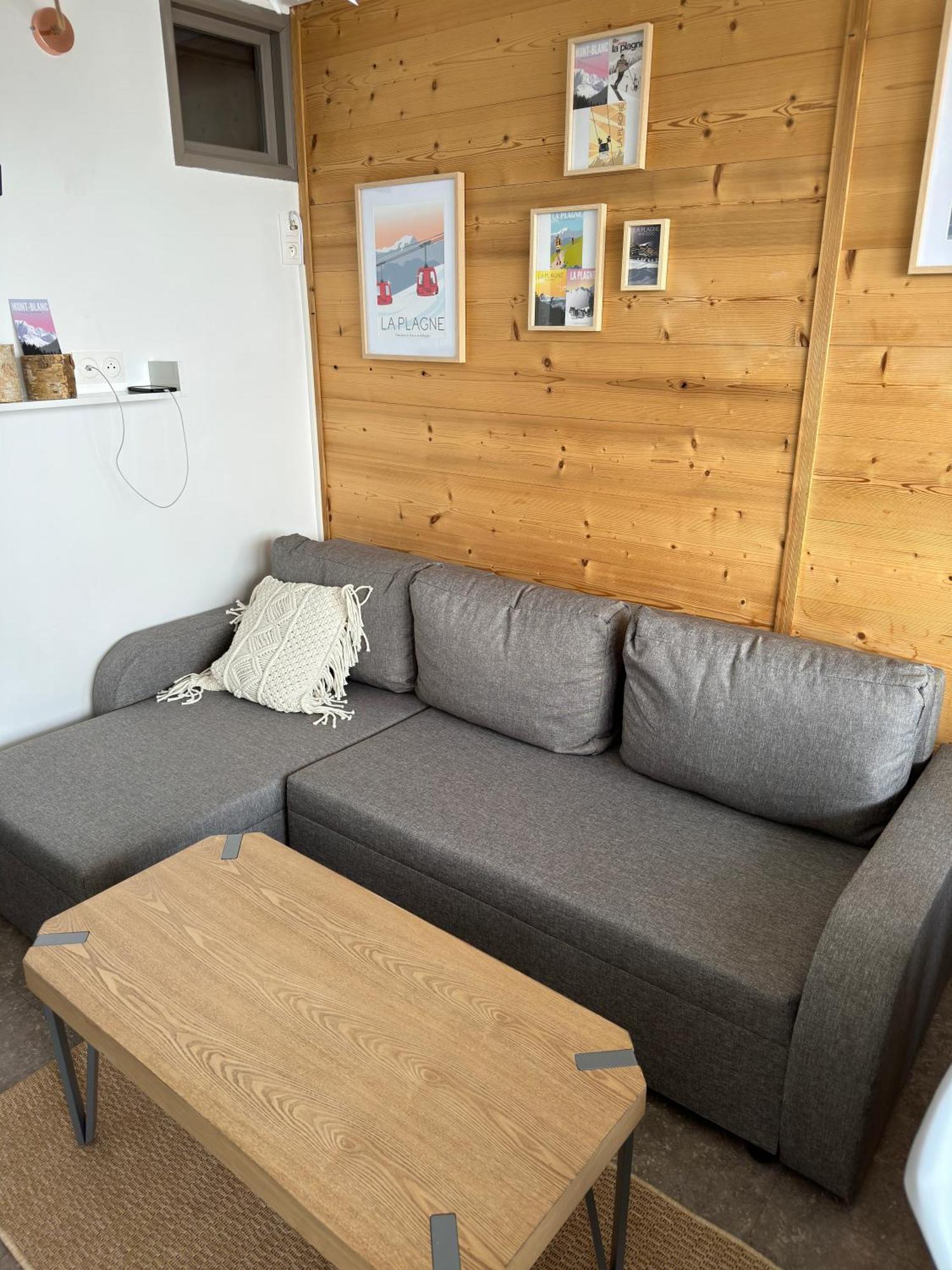 Paquebot Des Neiges - Appartement 4 Personnes - Vue Mont Blanc La Plagne Exteriör bild
