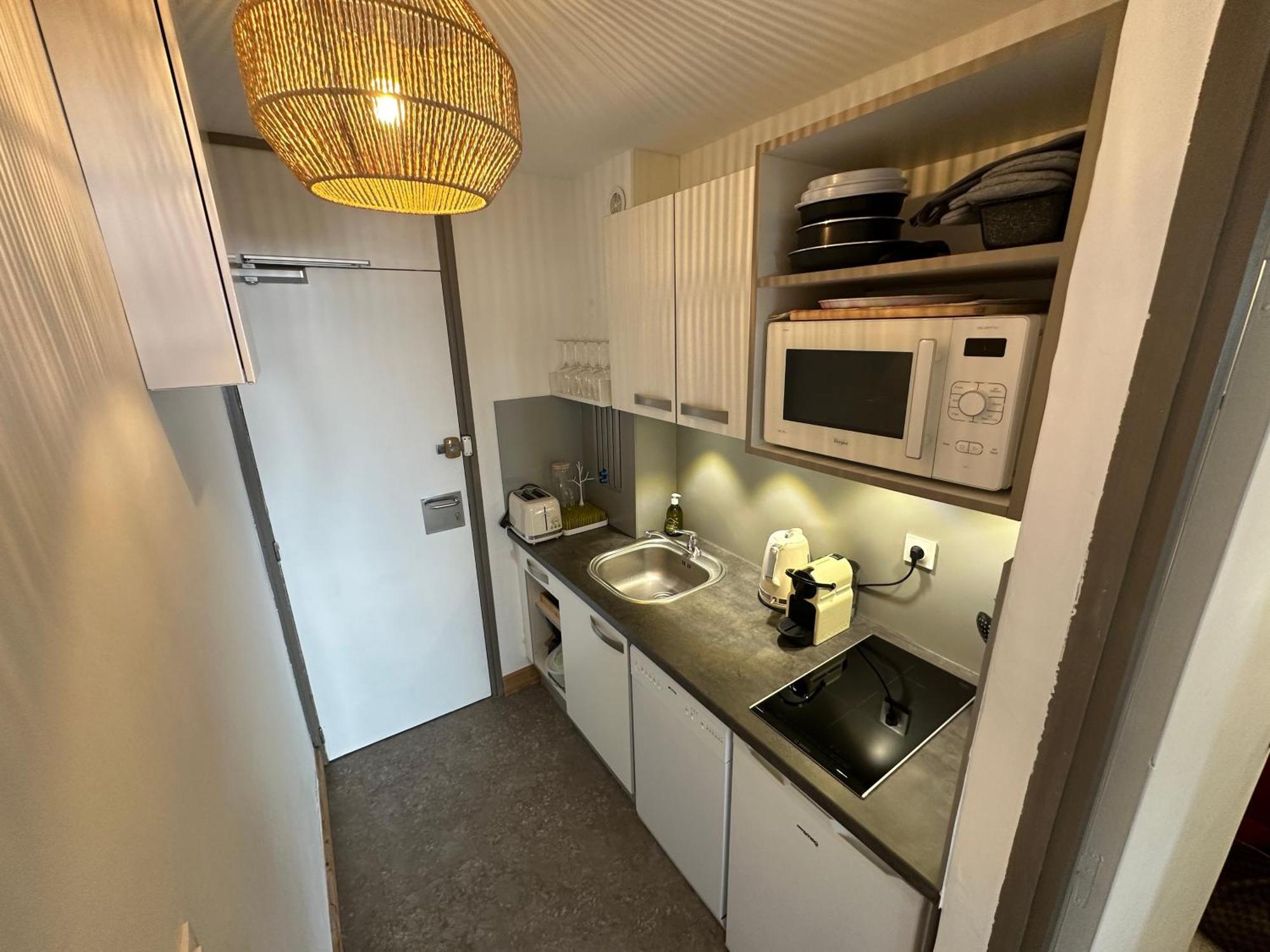 Paquebot Des Neiges - Appartement 4 Personnes - Vue Mont Blanc La Plagne Exteriör bild
