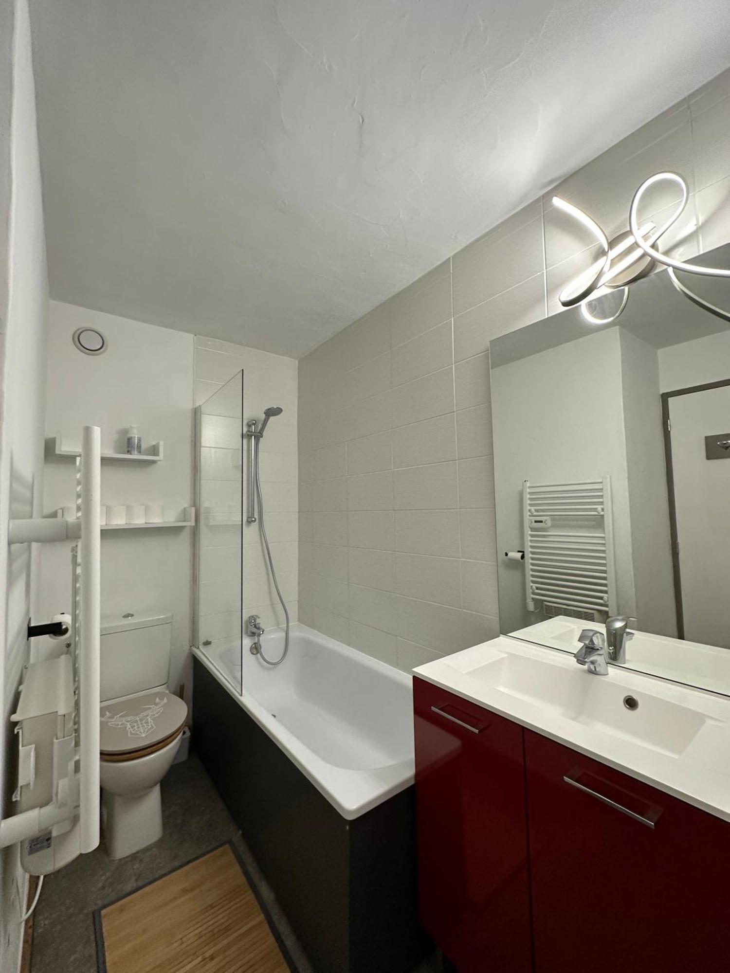 Paquebot Des Neiges - Appartement 4 Personnes - Vue Mont Blanc La Plagne Exteriör bild