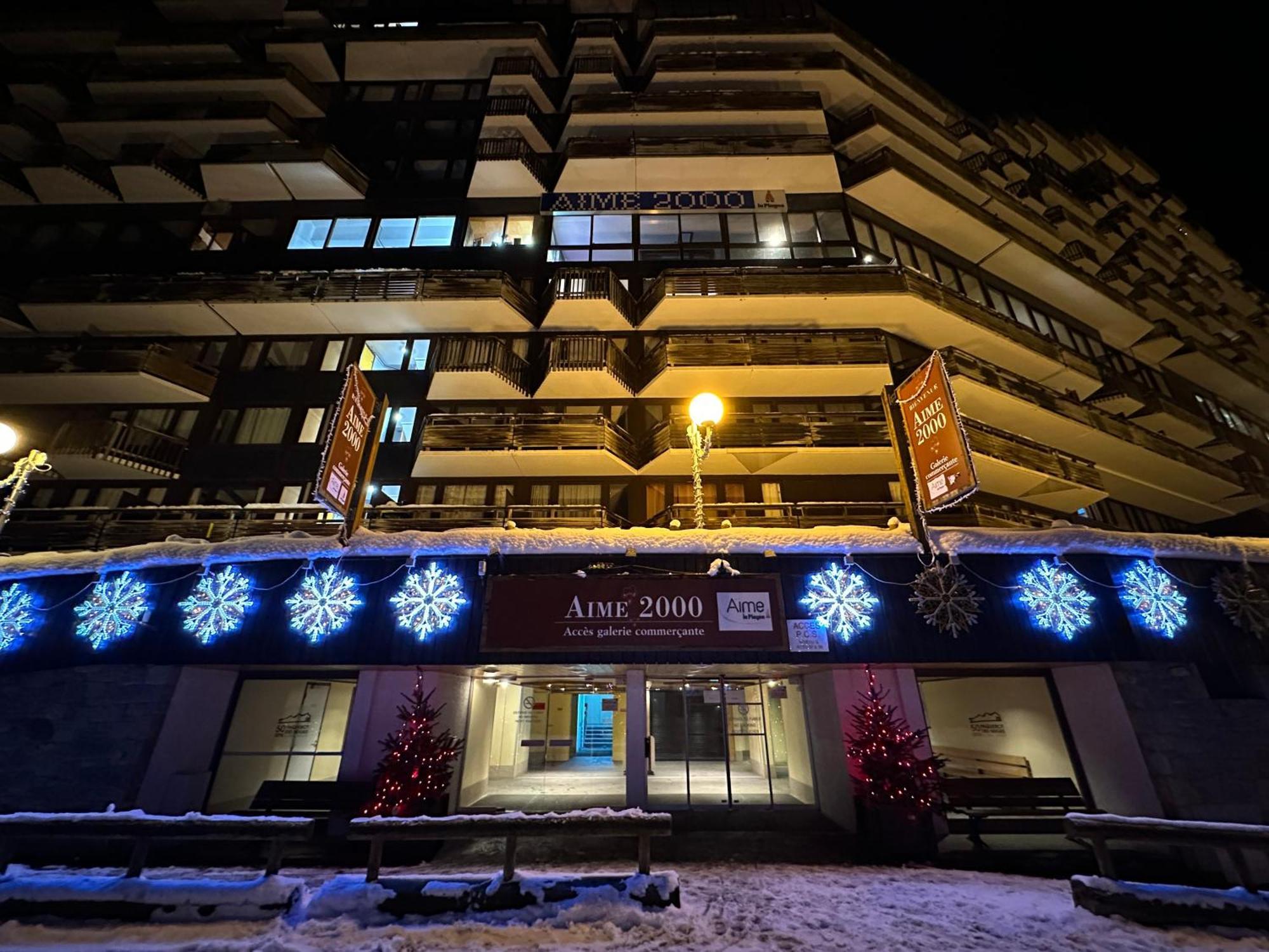 Paquebot Des Neiges - Appartement 4 Personnes - Vue Mont Blanc La Plagne Exteriör bild